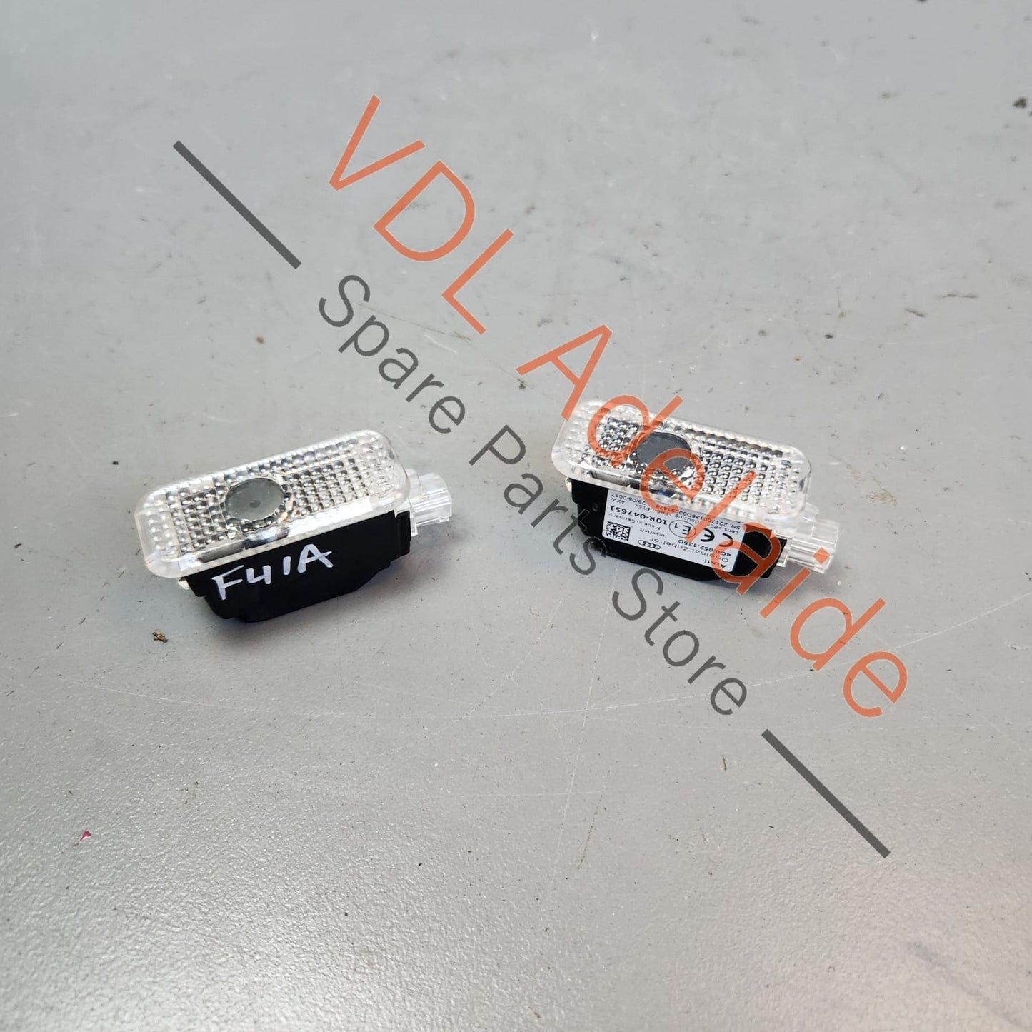 4G0052135D 4G0052136D Audi 4 Rings Projector Door Puddle Light Pair Left & Right Side 4G0052135D 4G0052136D