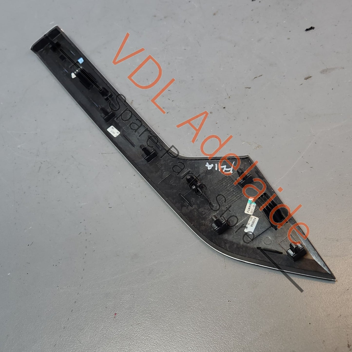 8W0867419E1NK 8W0867419 Audi A4 S4 B9 Rear Left Aluminium Brushed Trim Insert for Interior Door Card 8W0867419E 1NK
