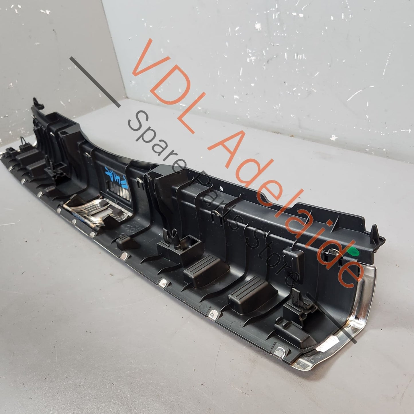 8W9864513 Audi A4 Wagon Avant Boot Loading Edge Trim Strip Interior Panel Stainless 8W9864483B
