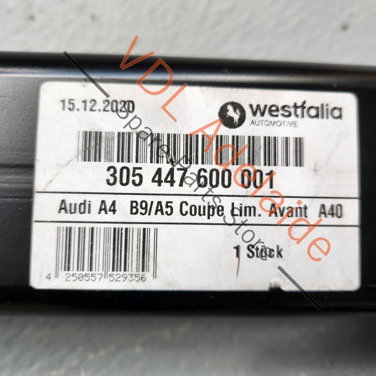 305448000000 305433000000 Audi A4 B9 Genuine Westfalia Factory OEM Towbar w Wiring Kit 305433321011 305447600001
