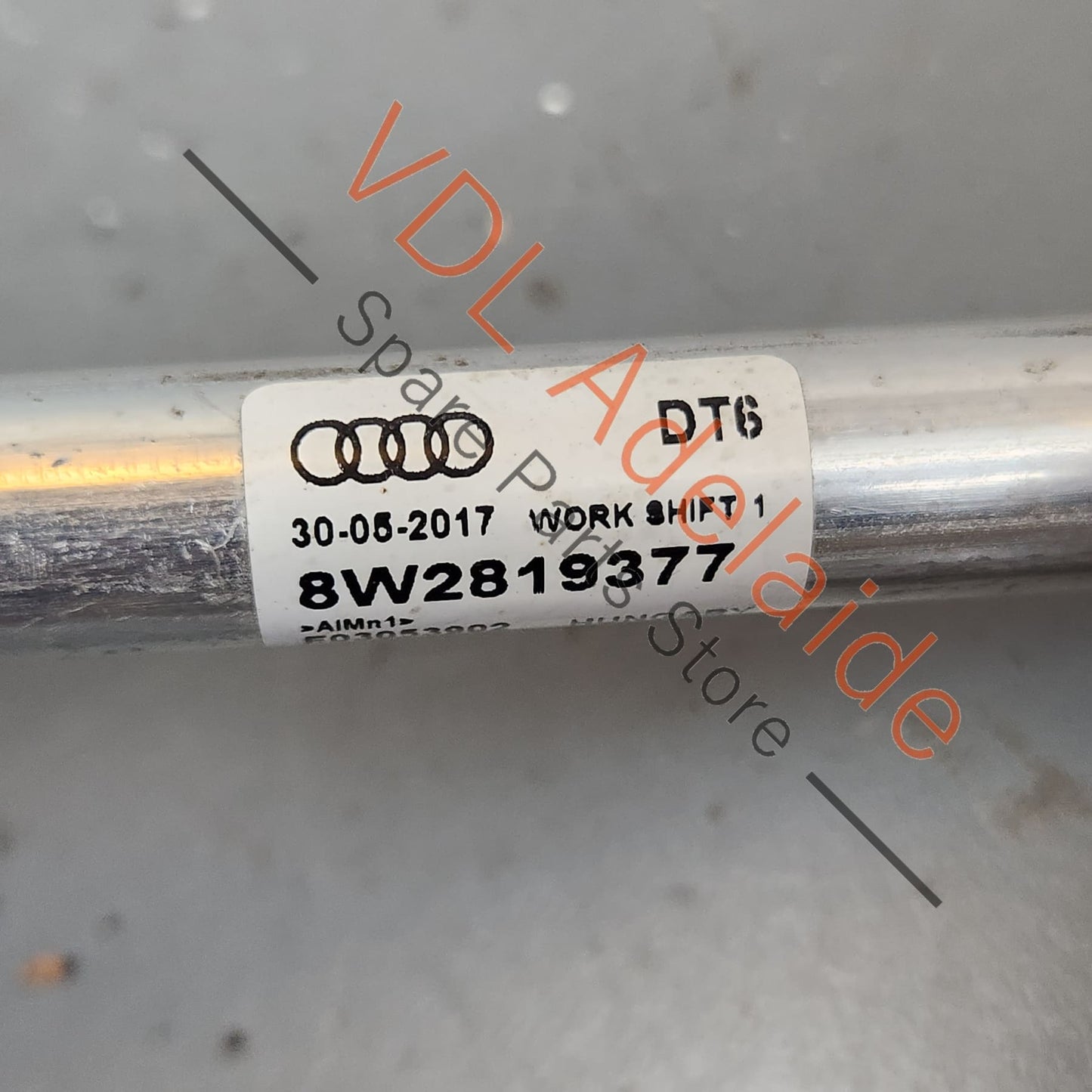 8W2819377 Audi S4 B9 Water Cooant Hose Pipe Aluminium 8W2819377