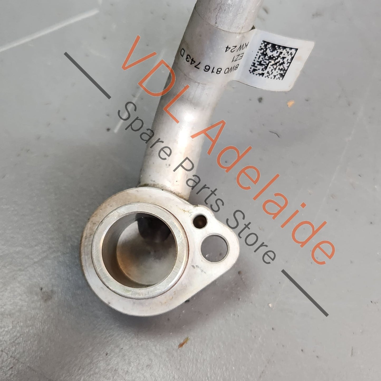 8W0816743D Audi S4 TFSI B9 3.0L Petrol V6 Air Conditioning Refrigerant Pressure Hose Pipe 8W0816743D