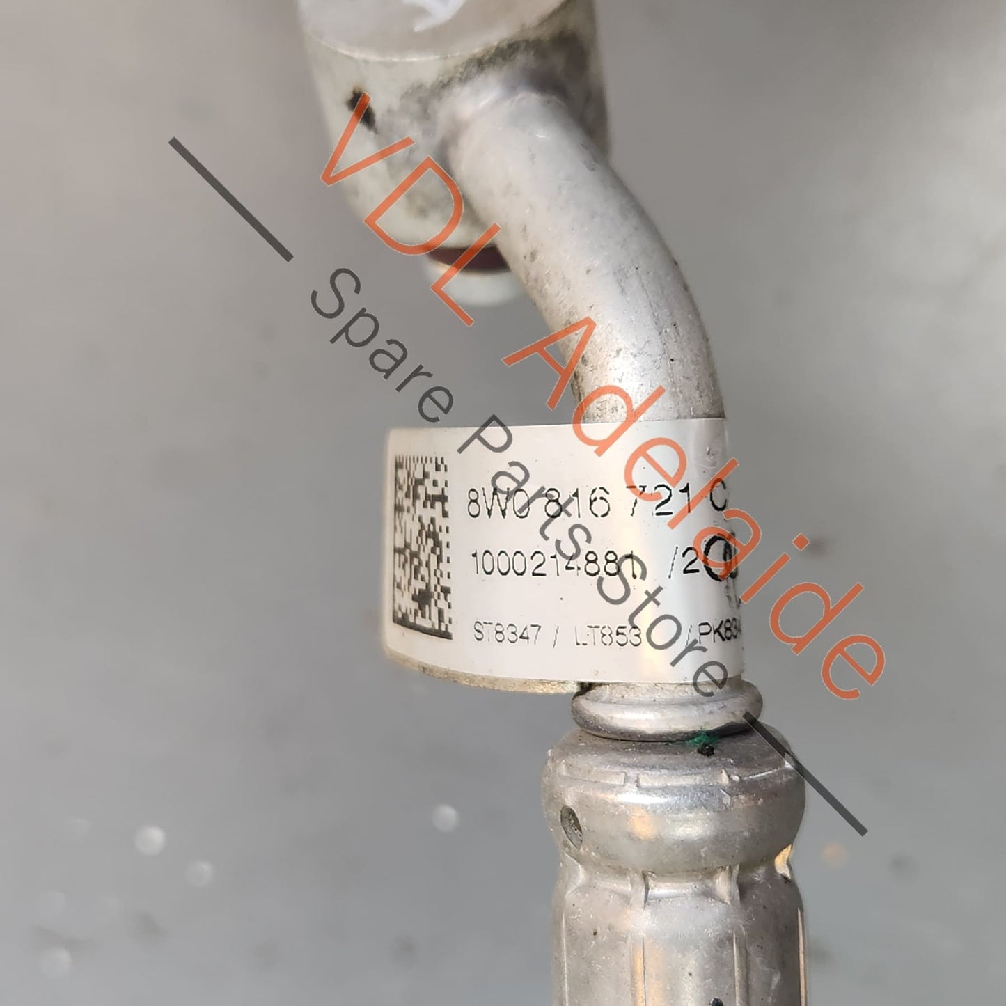 8W0816721C Audi S4 TFSI B9 3.0L Petrol V6 Air Conditioning Refrigerant Pressure Hose Pipe 8W0816721C