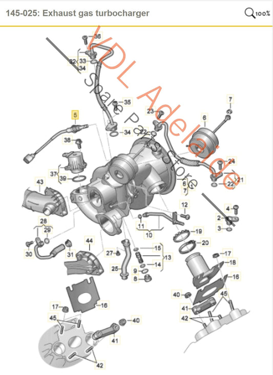 8W0906265K 06M906265 Audi VW Oxygen Sensor Lambda Probe Upstream Before Cat 8W0906265K 06M906265