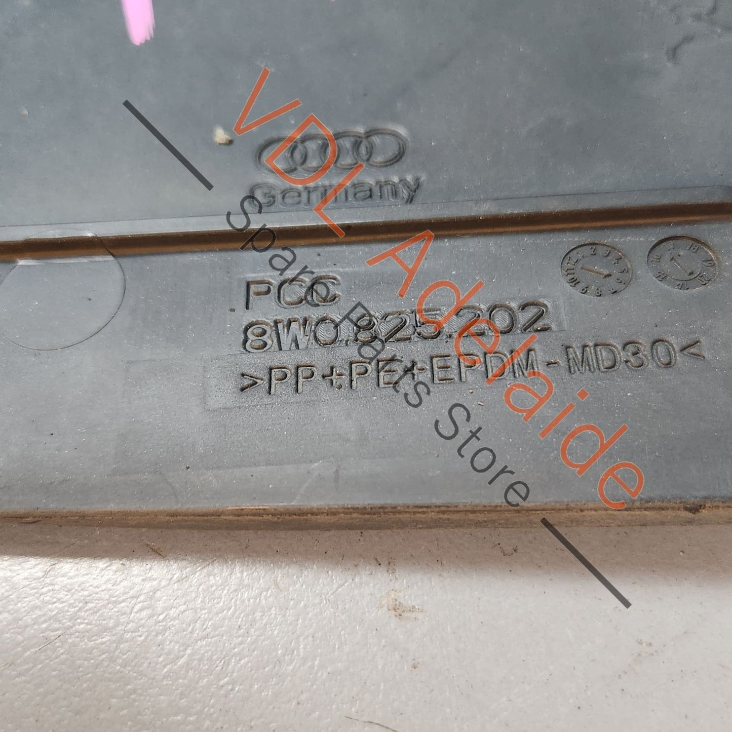 8W0825202 Audi A4 S4 B9 Front Right Underbody Trim Splash Shield 8W0825202