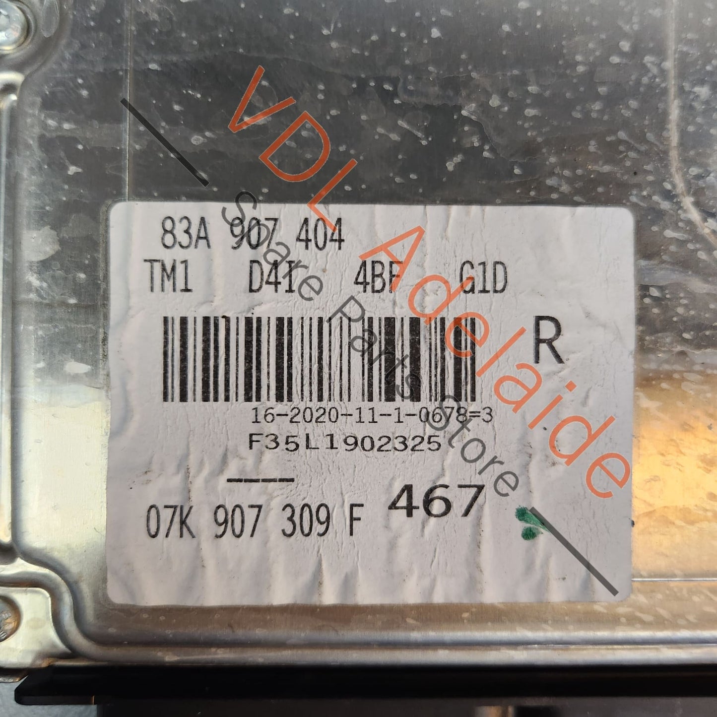 83A907404F30 07K907309F MED17.1.62 Audi DNWA 2.5T 5Cyl RS3 RSQ3 Engine Controller ECU 83A907404 F30 07K907309F MED17.1.62