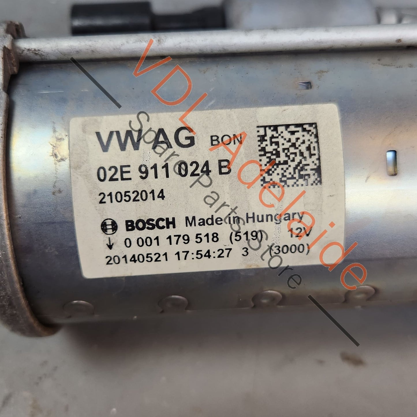 02E911024B Genuine OEM Audi Volkswagen VW Starter Motor Bosch 02E911024B