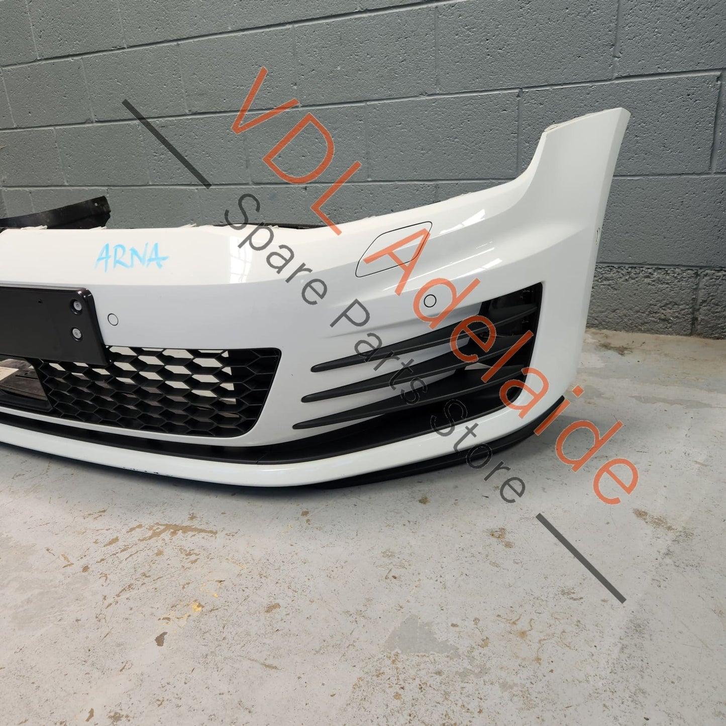 VW Golf MK7 Gti Performance Whole Front Bumper Cover Complete with Grilles Wheel Housing Liner & Under Trim
