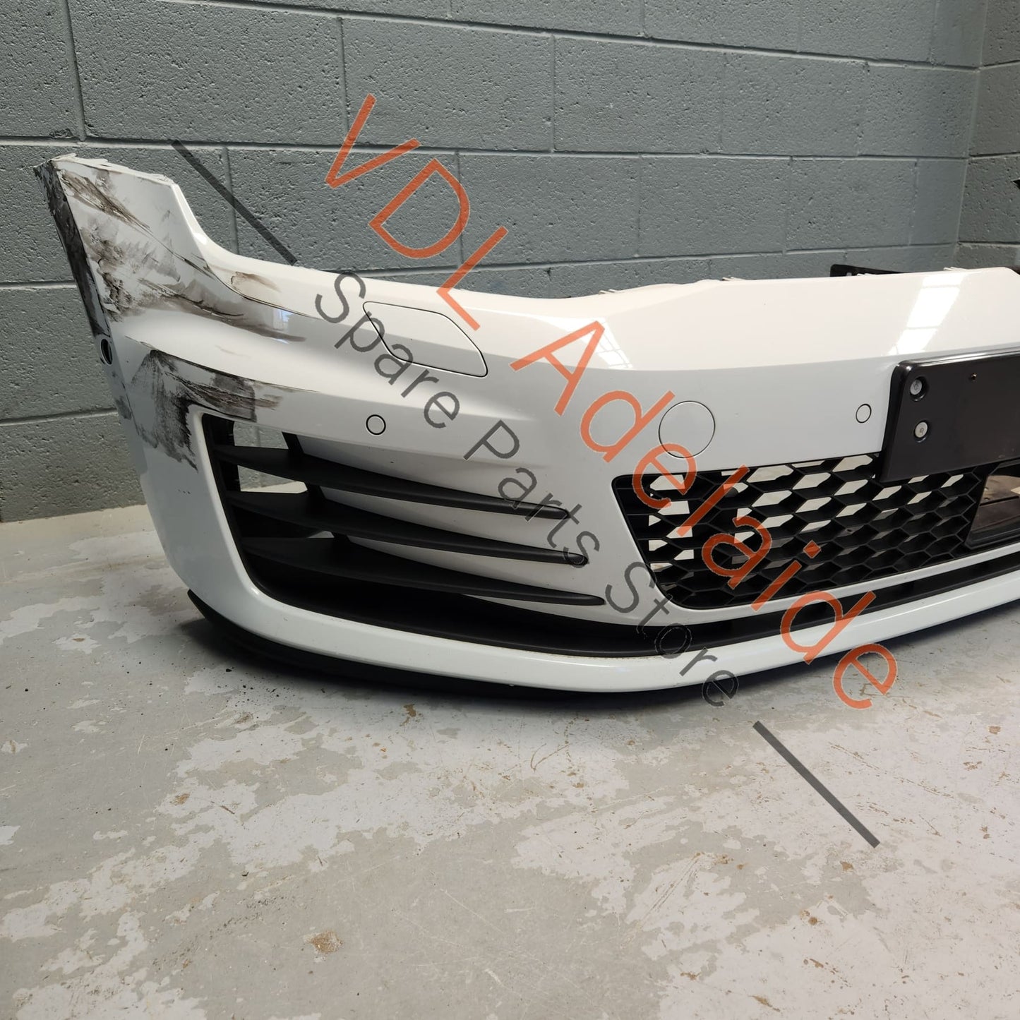 VW Golf MK7 Gti Performance Whole Front Bumper Cover Complete with Grilles Wheel Housing Liner & Under Trim