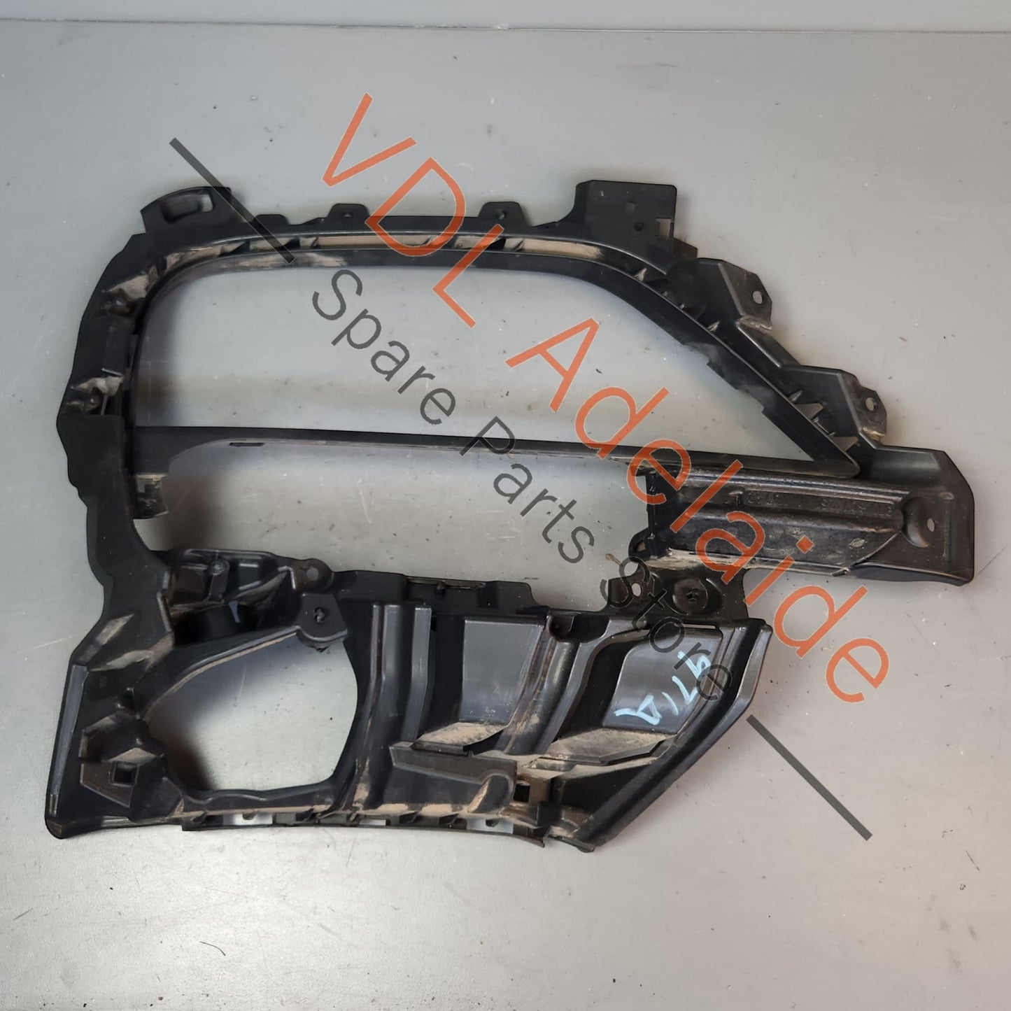 971807681A Porsche Panamera Turbo Front Bumper Grille Left Side 971807681A
