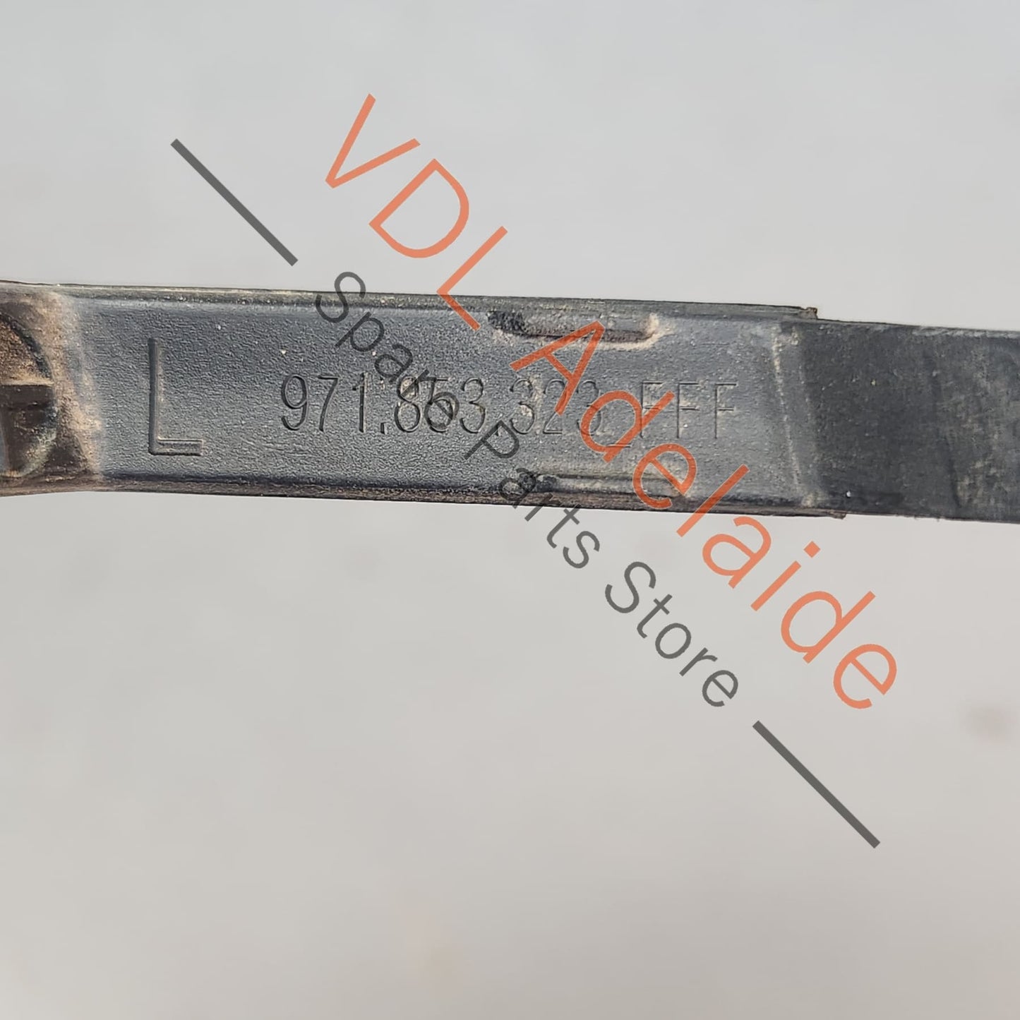 971853323 Porsche Panamera Turbo Front Bumper Left DRL Bumper Trim Molding 971853323