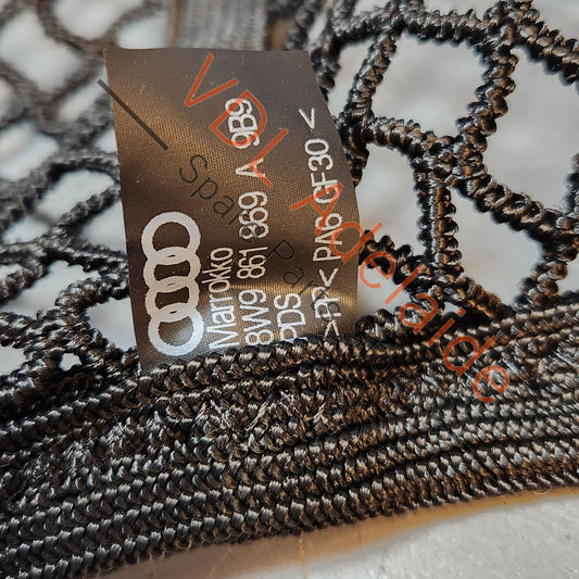 8W9861869A 8W9861869A9B9 Audi A4 RS4 Q3 RSQ3 F3 Boot Cargo Luggage Net Genuine OEM Accessoriy 8W9861869A 9B9