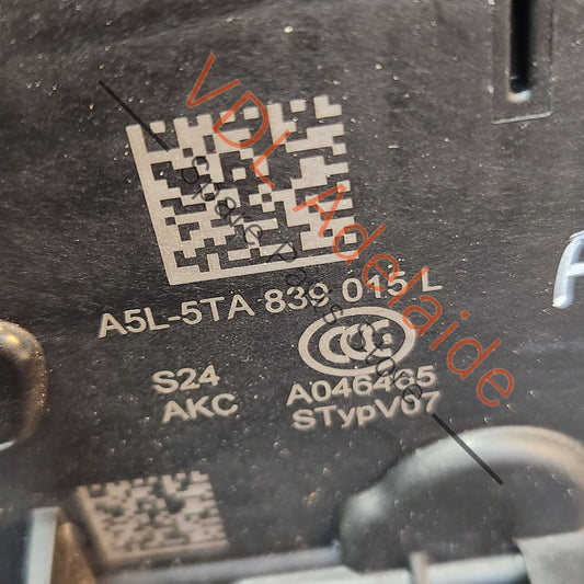 5TA839015L Audi Q3 RSQ3 F3 Rear Left Door Lock Mechanism 5TA839015L