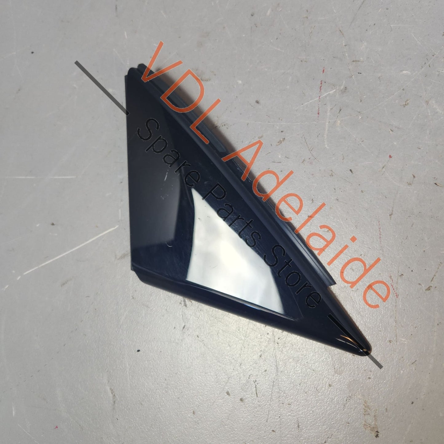 83A837637B 83A837637C Audi RSQ3 Q3 F3 Front Left Door Exterior A Pillar Corner Trim Molding Gloss Black 83A837637B