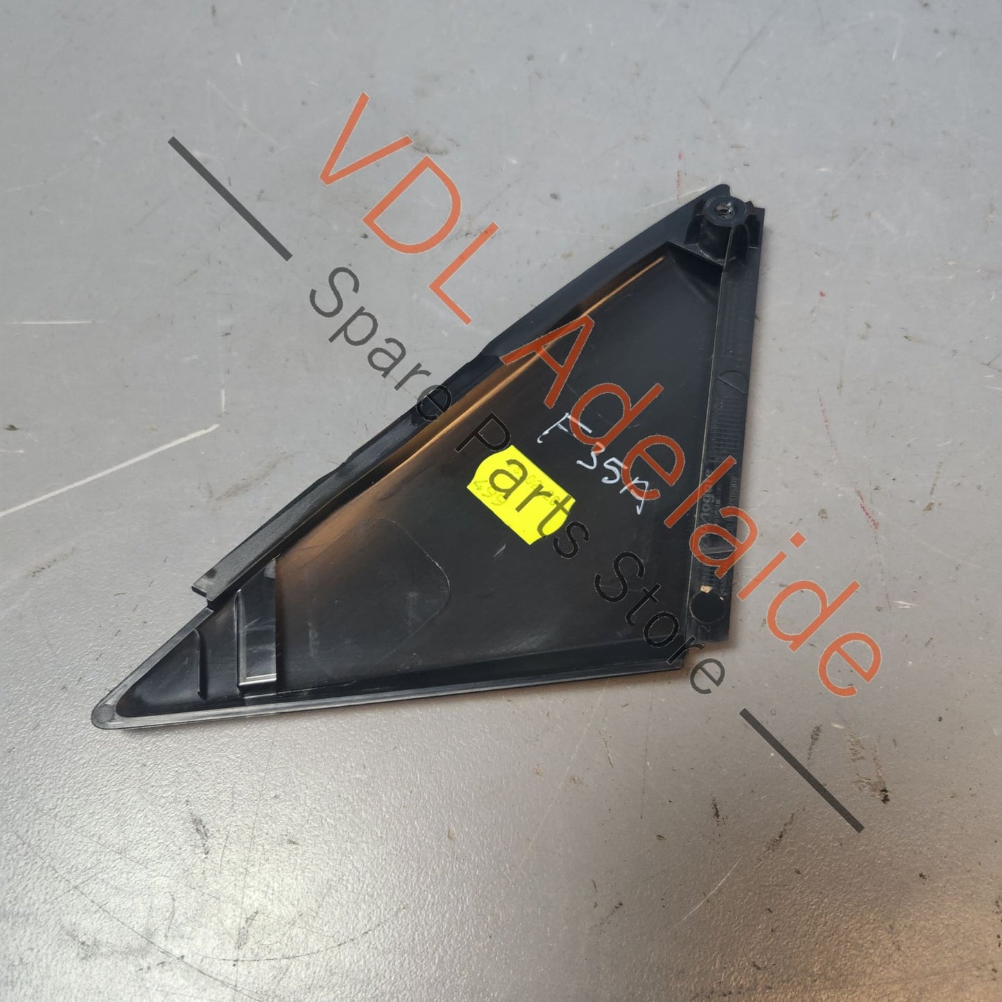 83A837637B 83A837637C Audi RSQ3 Q3 F3 Front Left Door Exterior A Pillar Corner Trim Molding Gloss Black 83A837637B