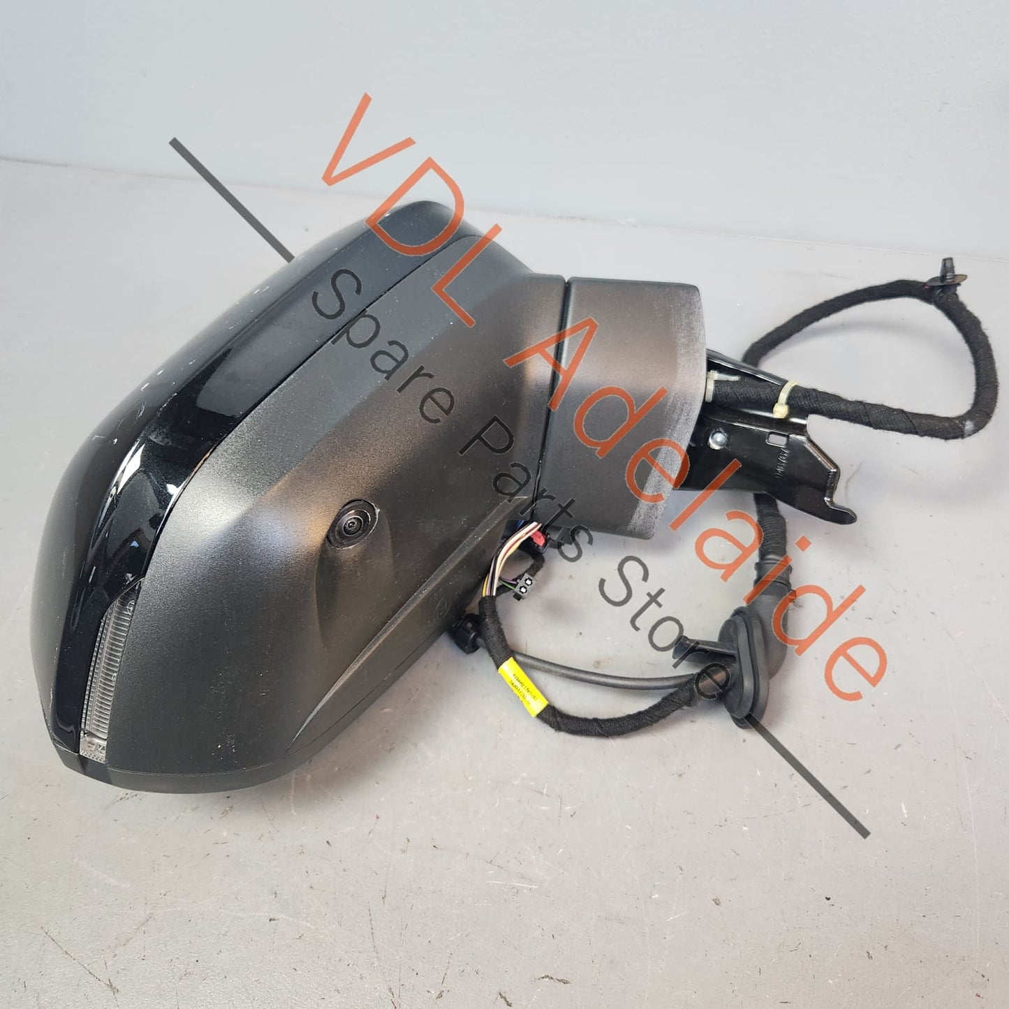 83C857410J9B9 81A857536H 81A857528AGRU Audi Q3 RSQ3 F3 Right Folding Exterior Rear View Wing Mirror w automatic anti dazzle, parking camera & glass