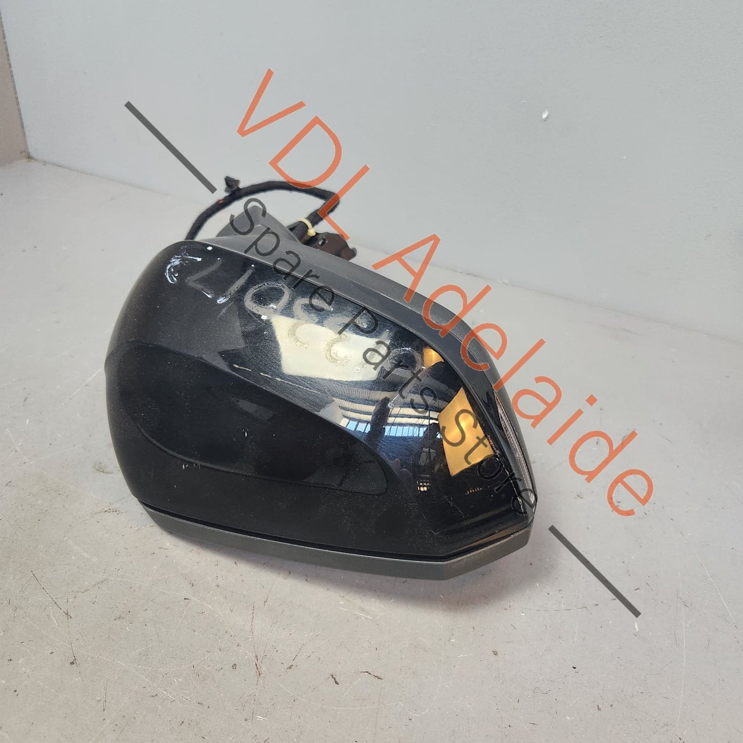 83C857410J9B9 81A857536H 81A857528AGRU Audi Q3 RSQ3 F3 Right Folding Exterior Rear View Wing Mirror w automatic anti dazzle, parking camera & glass