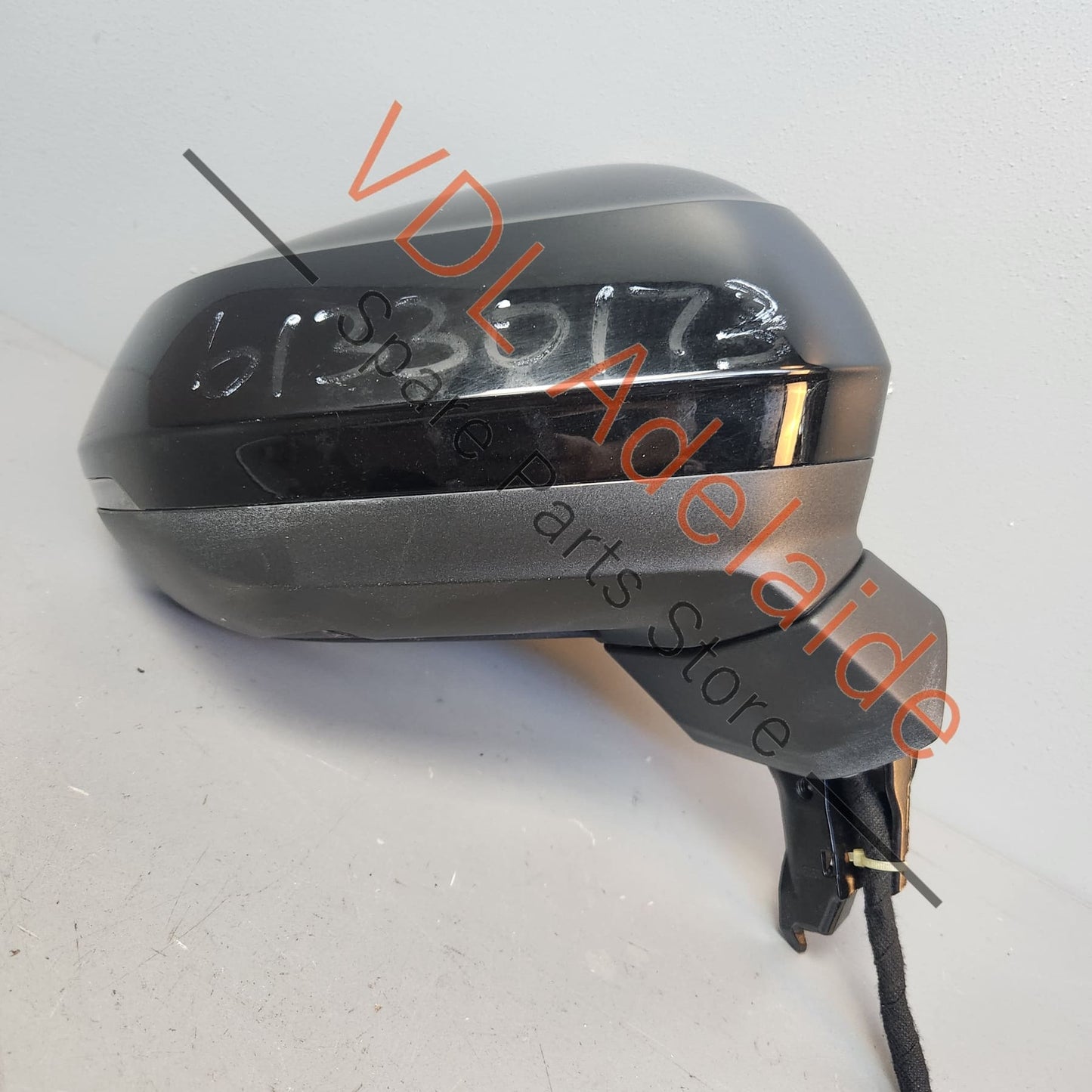 83C857410J9B9 81A857536H 81A857528AGRU Audi Q3 RSQ3 F3 Right Folding Exterior Rear View Wing Mirror w automatic anti dazzle, parking camera & glass