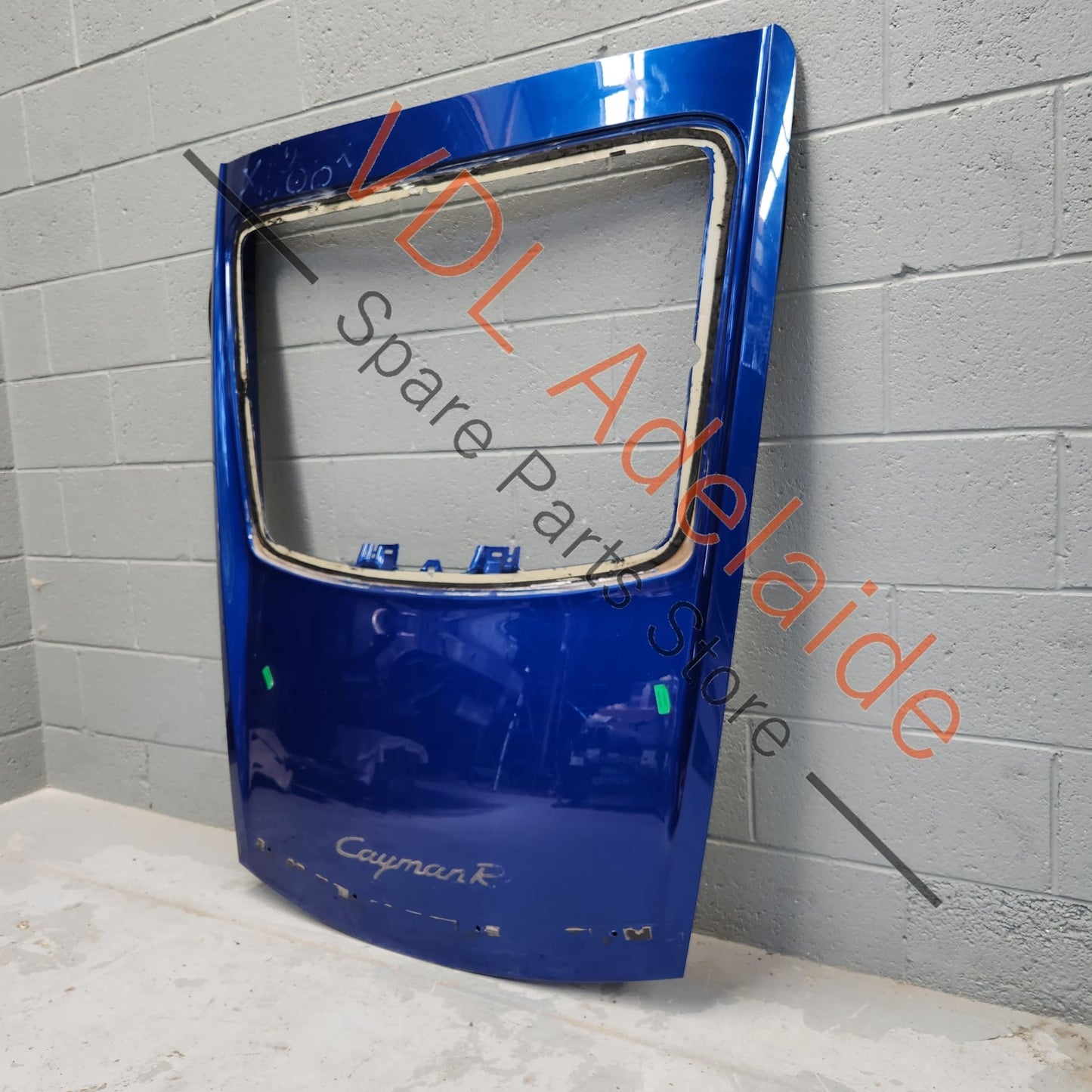 98751201110GRV 98751201101GRV Porsche Cayman 987 Rear Hatch Boot Trunk Aluminium Panel