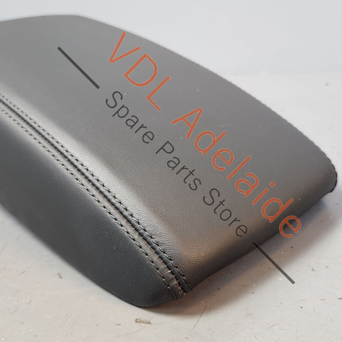 83A864207B25D 83A8642834PK Audi RSQ3 F3 Interior Middle Armrest Black with Grey Stitch 83A864207B 25D