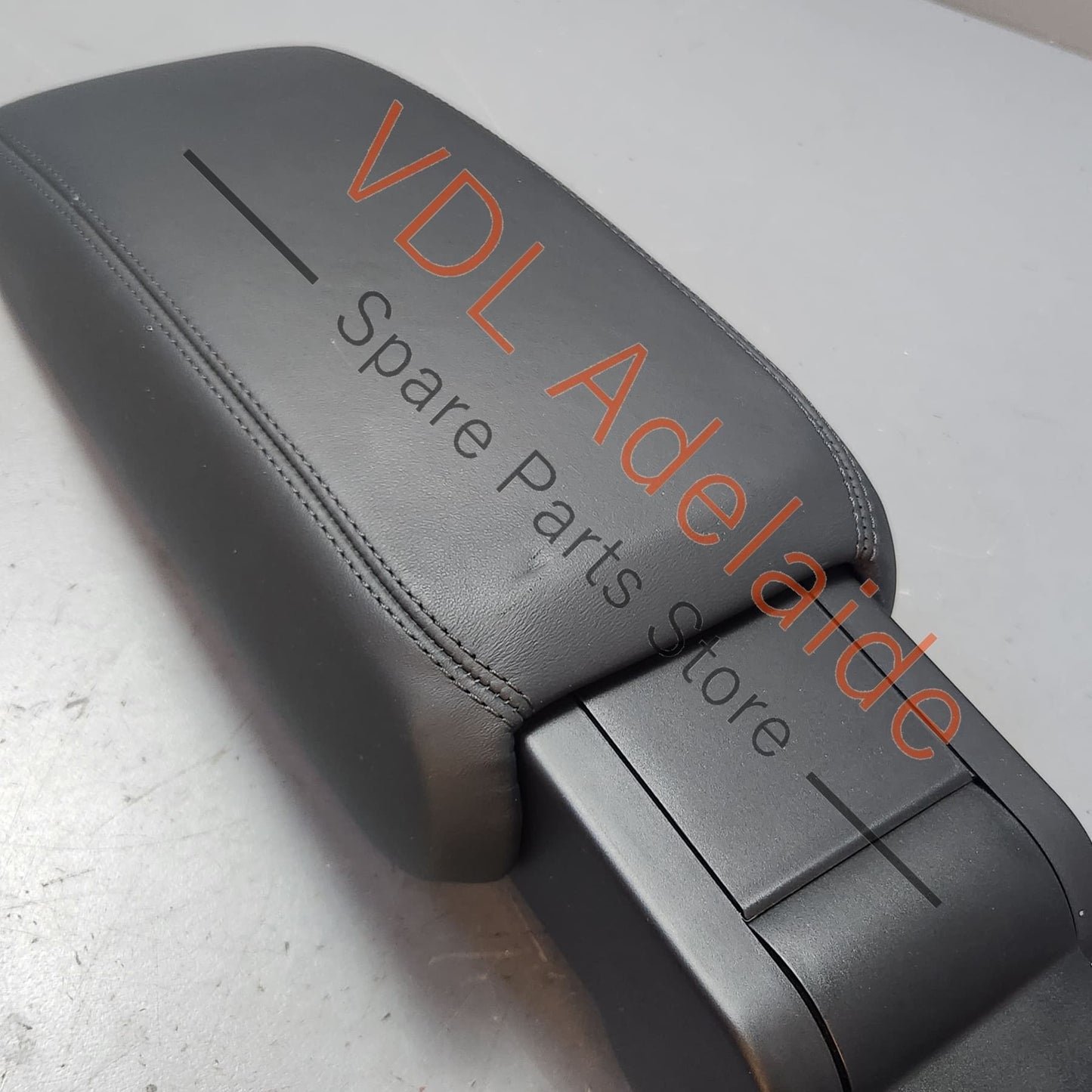 83A864207B25D 83A8642834PK Audi RSQ3 F3 Interior Middle Armrest Black with Grey Stitch 83A864207B 25D