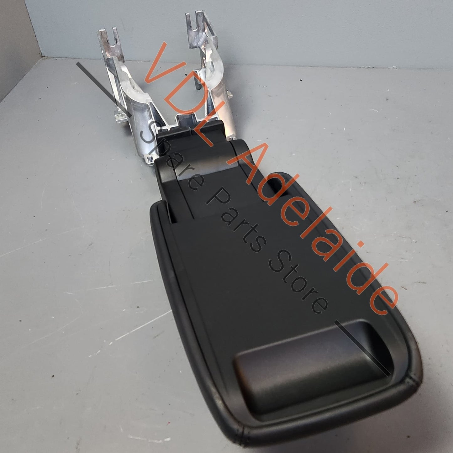 83A864207B25D 83A8642834PK Audi RSQ3 F3 Interior Middle Armrest Black with Grey Stitch 83A864207B 25D