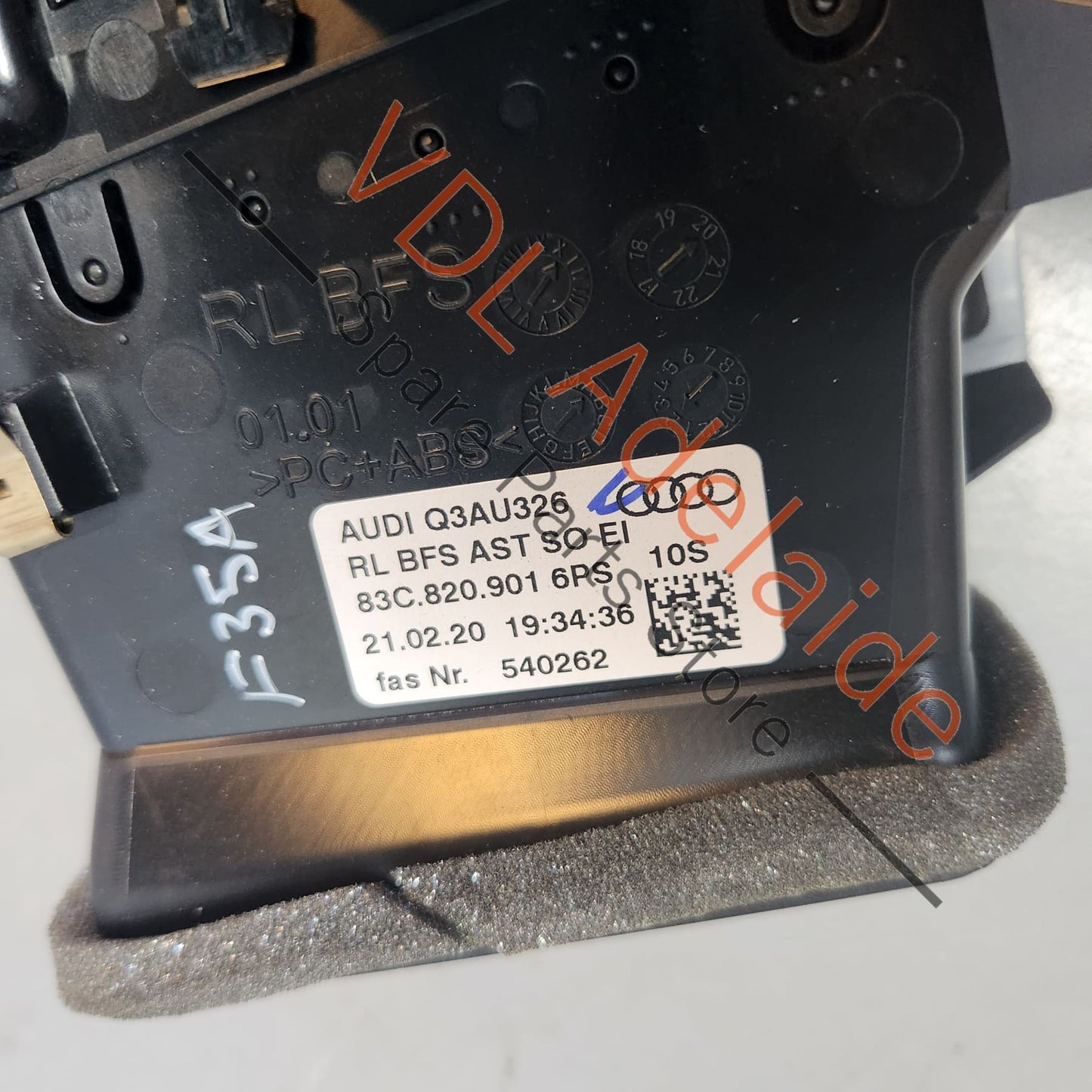 83C820901 Audi Q3 RSQ3 F3 Passenger Left Side LHS Air Vent Interior 83C820901 6PS