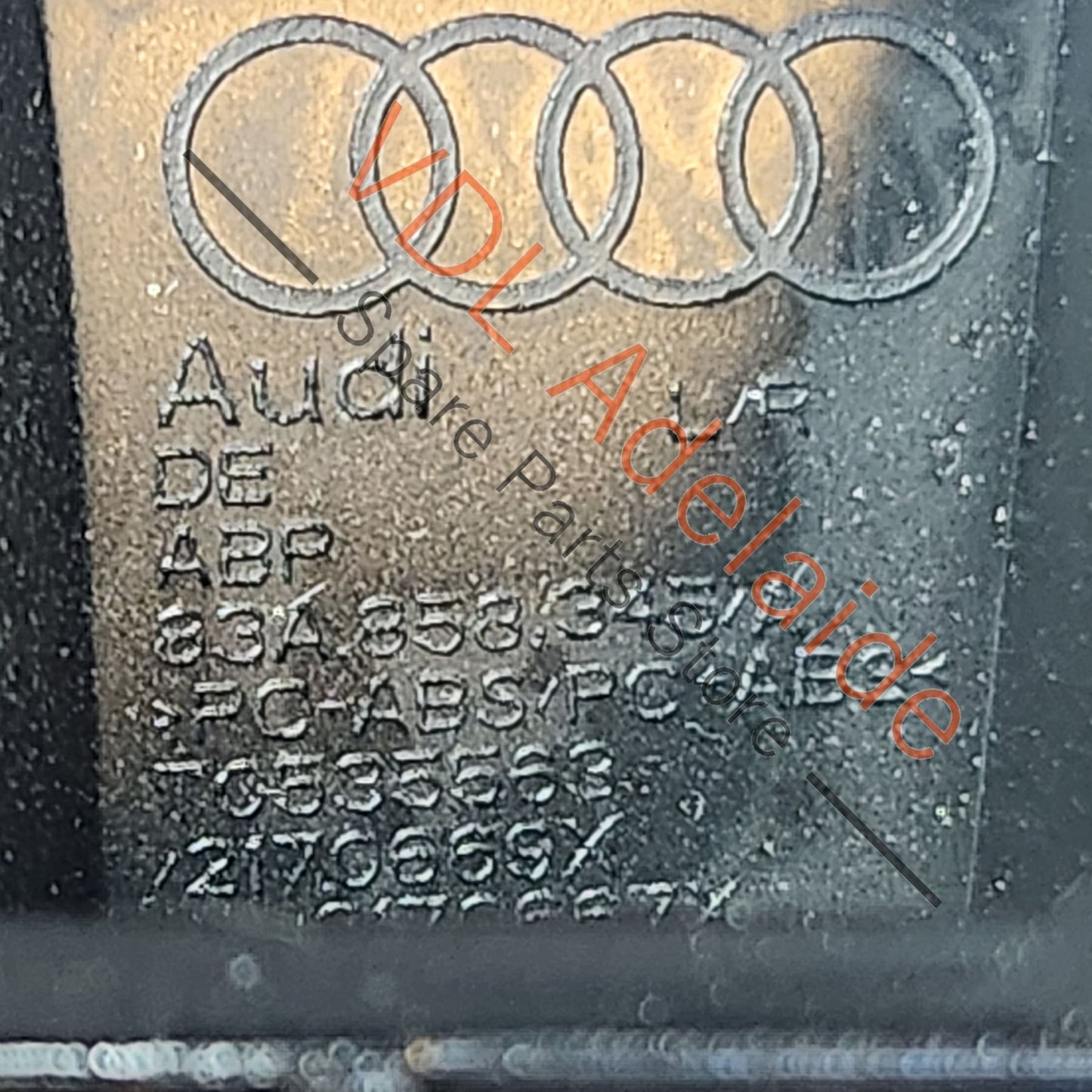 83A953491A4PK Audi Q3 RSQ3 F3 Dashboard Steering Column Interior Trim 83A953491A 4PK
