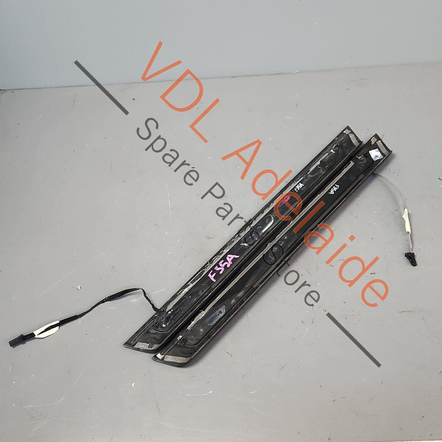 83A947417B 83A947418B Audi RSQ3 F3 Pair of Illuminated Door Trim Scuff Plates Trim 83A947418B 83A947417B