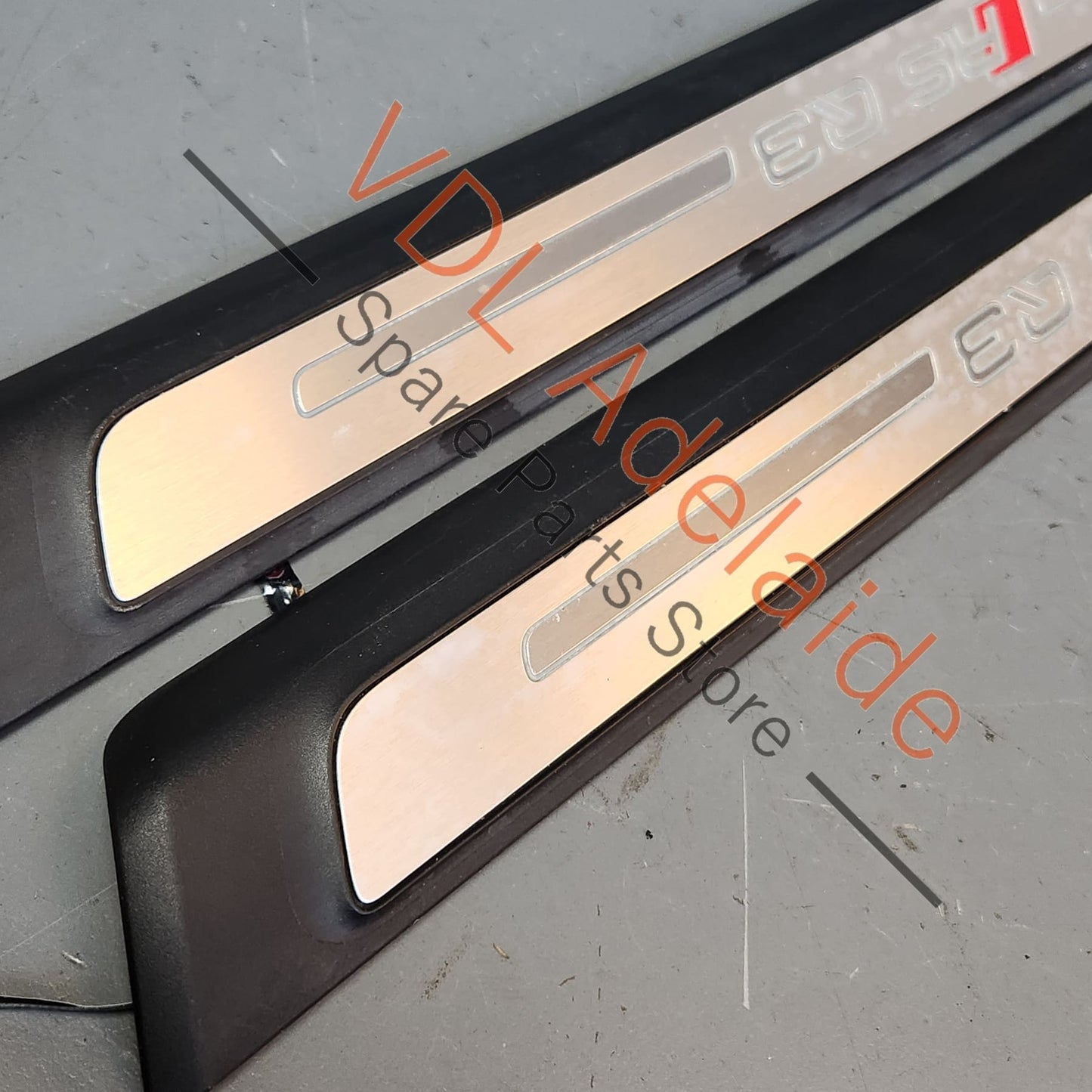 83A947417B 83A947418B Audi RSQ3 F3 Pair of Illuminated Door Trim Scuff Plates Trim 83A947418B 83A947417B