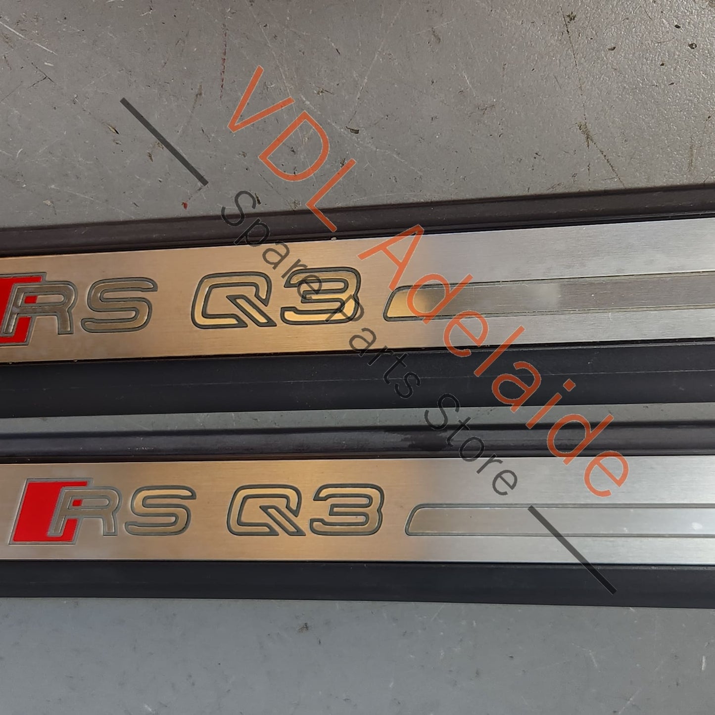83A947417B 83A947418B Audi RSQ3 F3 Pair of Illuminated Door Trim Scuff Plates Trim 83A947418B 83A947417B
