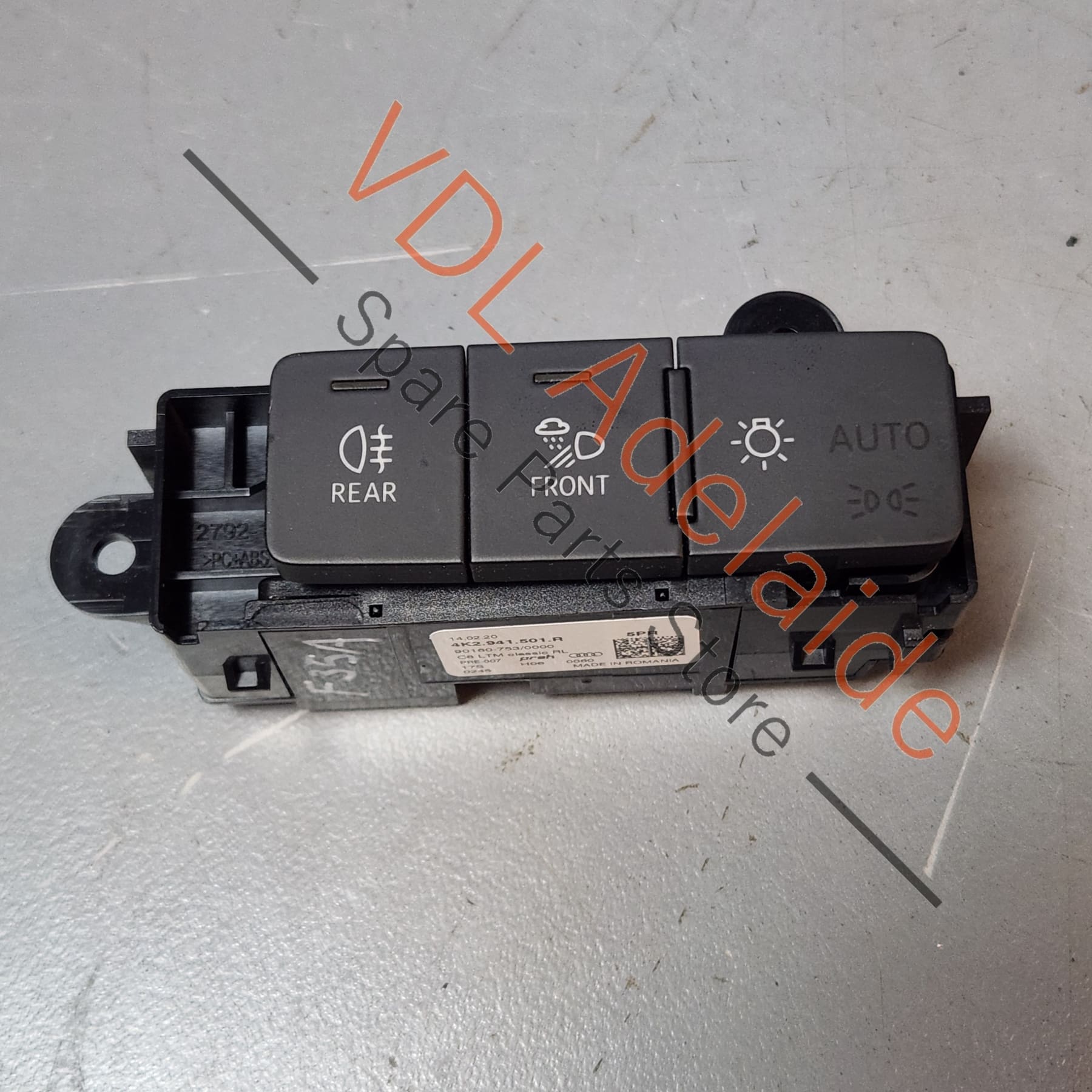 Audi Q3 RSQ3 F3 Light Switch Automatic LED Variable Lights 4K2941501R