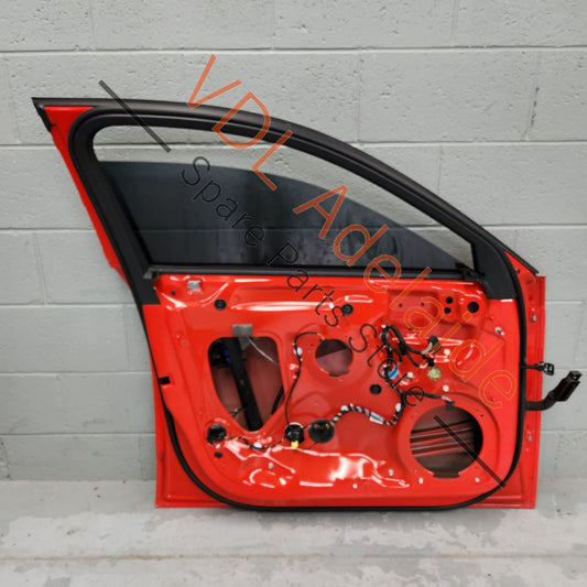 8V4831051B 8V4845201A Audi A3 S3 RS3 8V Hatch Sportback Front Left Door Shell Panel 8V4831051B 8V4845201A Y6Y6 Y6 / Y3T Catalunya Red Metallic
