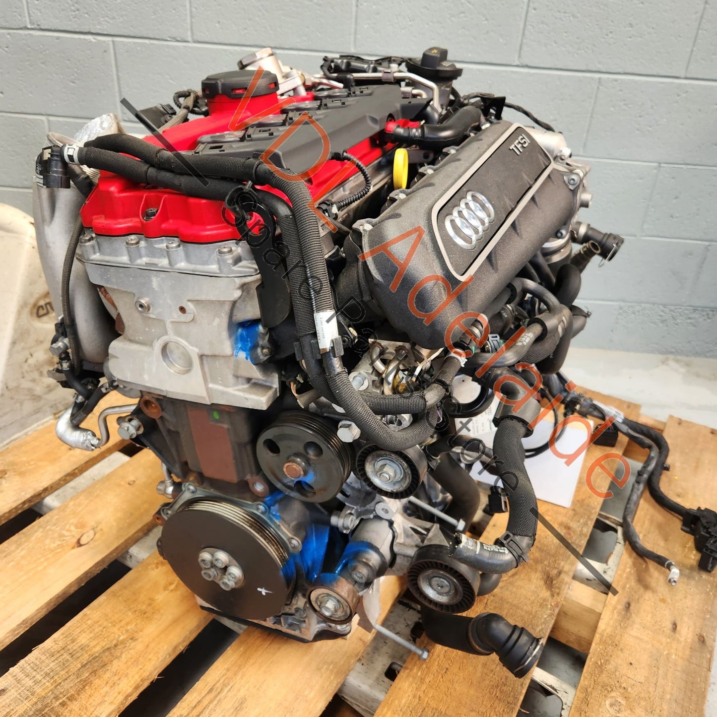 07K100032H Audi RS3 8V Iron Block CZGB CZG 270kw 5cyl Complete Motor Engine w Turbo, Wiring & Hoses