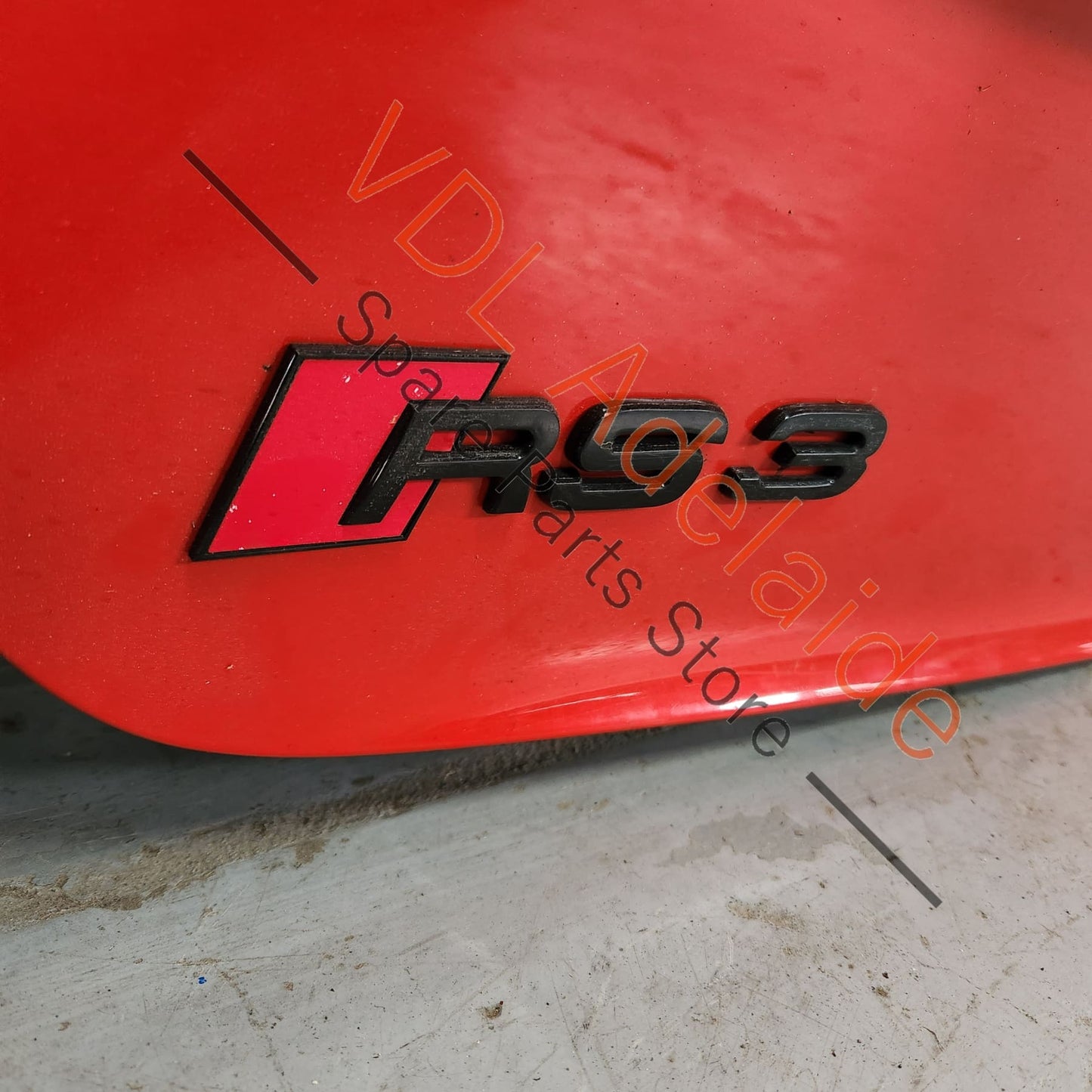 8V4827025D 8V4845501NVB Audi S3 8V Sportback 2014-20 Rear Hatch Lid Boot Panel Y6Y6 Y6 / Y3T Catalunya Red Metallic