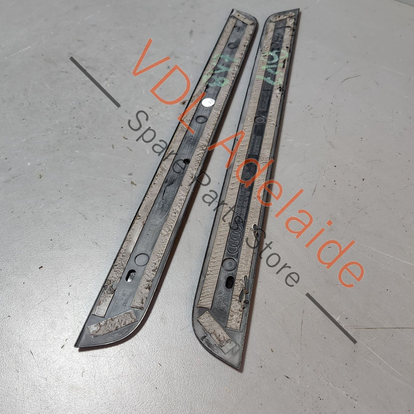 8V4853491H 8V4853492H 8V4853491S 8V4853492J Audi RS3 8V Door Entry Sil Sill Trim Strip Decal Trim 8V4853491H 8V4853491S 8V4853492H 8V4853492J