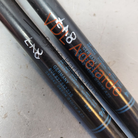 8V4827552 Audi RS3 8V Pair of Tailgate Boot Rear Lid Gas Filled Strut Prop Lift 8V4827552