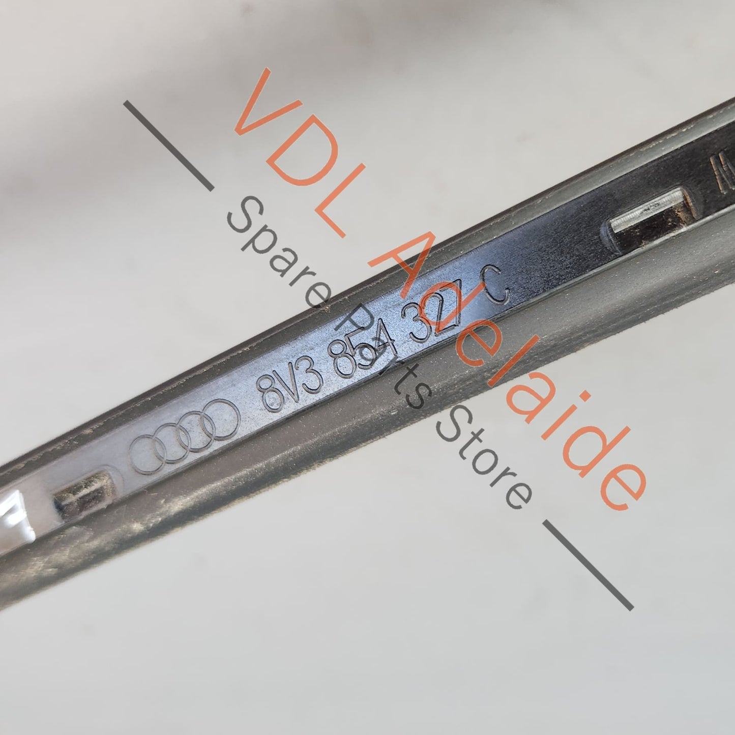 8V3854327C Audi A3 S3 RS3 8V Sportback Windscreen Exterior Deflector Strip Trim Left 8V3854327C