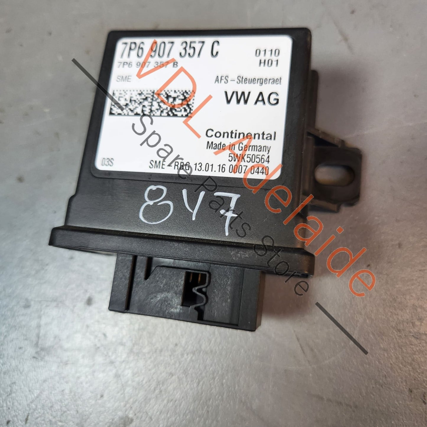 7P6907357C Audi Headlight Module for Automatic Range & Cornering Control 7P6907357C