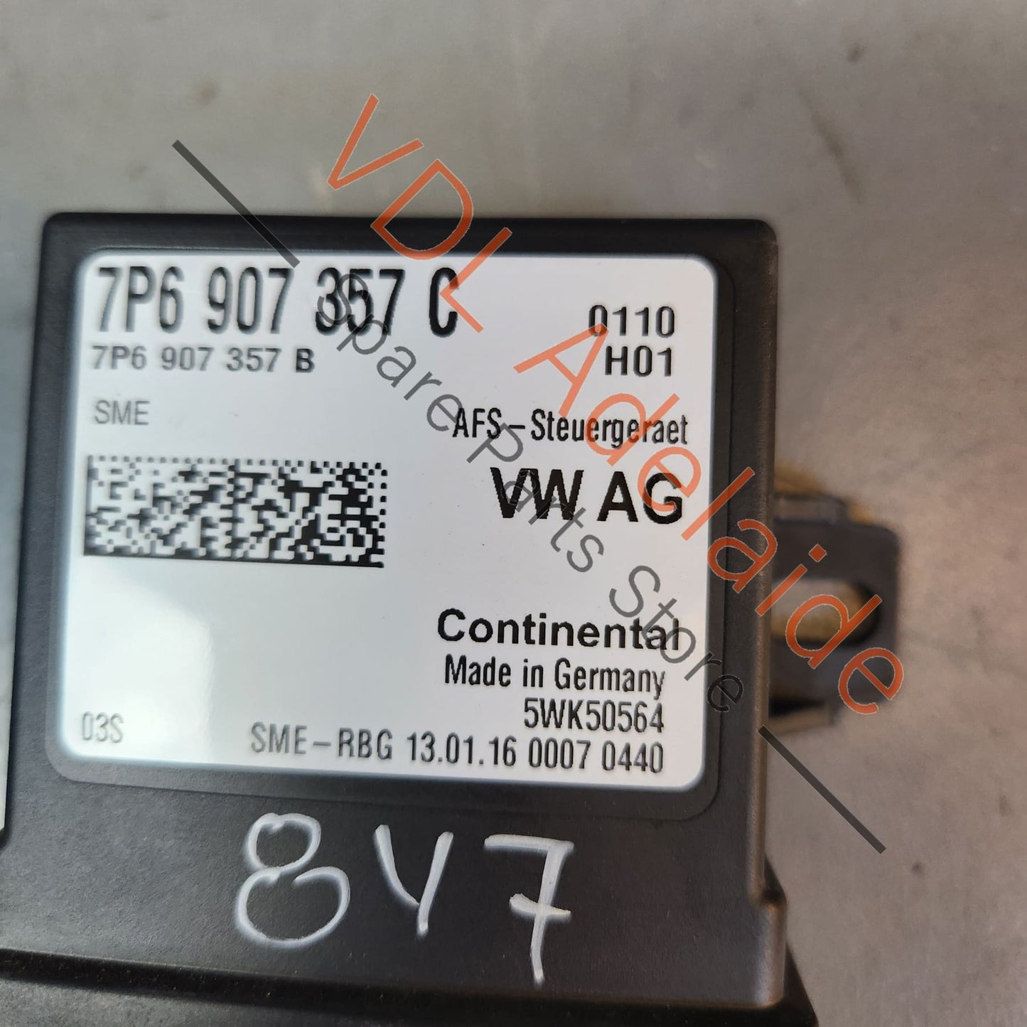 7P6907357C Audi Headlight Module for Automatic Range & Cornering Control 7P6907357C