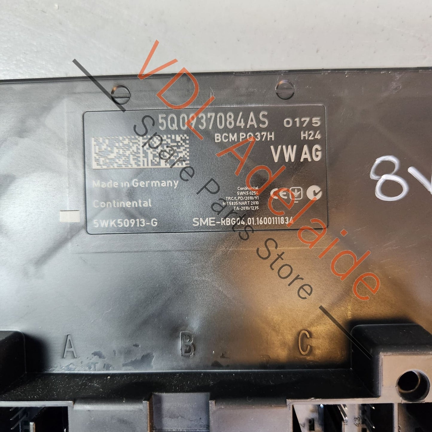 5Q0937084AS Audi RS3 8V Body Onboard Control Power Supply Module BCM 5Q0937084AS