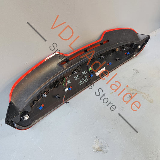 8V4827933D Genuine Audi RS3 8V Boot Hatch Mounted Rear Spoiler Wing 8V4827933D Will fit S3 Y6Y6 Y6 / Y3T Catalunya Red Metallic