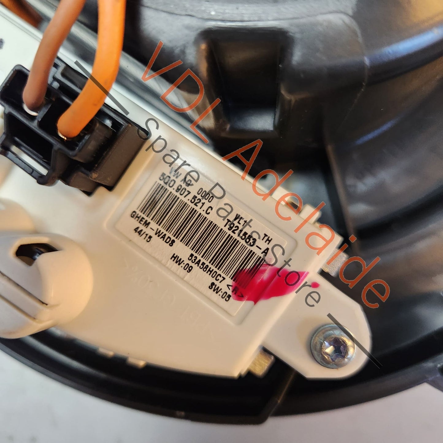 5Q0907521C 3Q2819021 5WC819021A 5WA907521 Audi RSQ3 8V Blower Fan Motor & Control Resistor 5Q0907521C 3Q2819021 5WC819021A 5WA907521