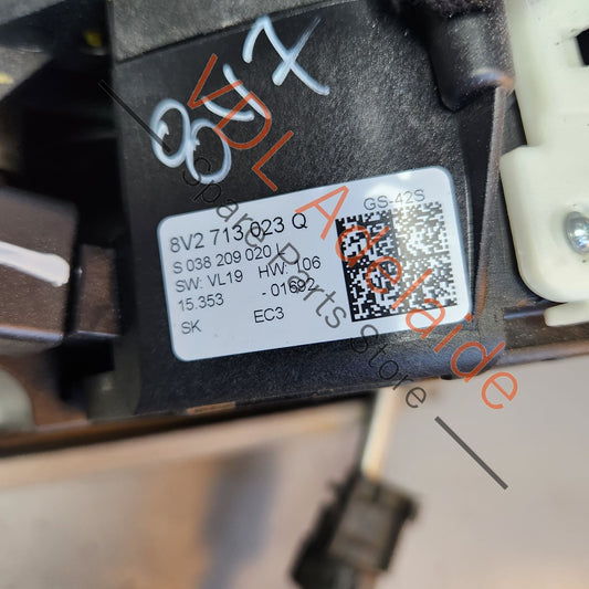 8V2713023Q 8V2713023AR Audi RS3 8V Gear Shifter Selector for RHD DQ500 8V2713023Q / 8V2713023AR