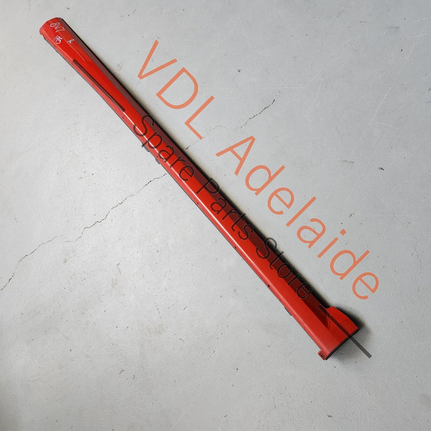 8V4853860AGRU 8V4854536A Audi RS3 8V Side Skirt Sideskirt Sill Molding Right 8V4853860A GRU Y6Y6 Y6 / Y3T Catalunya Red Metallic
