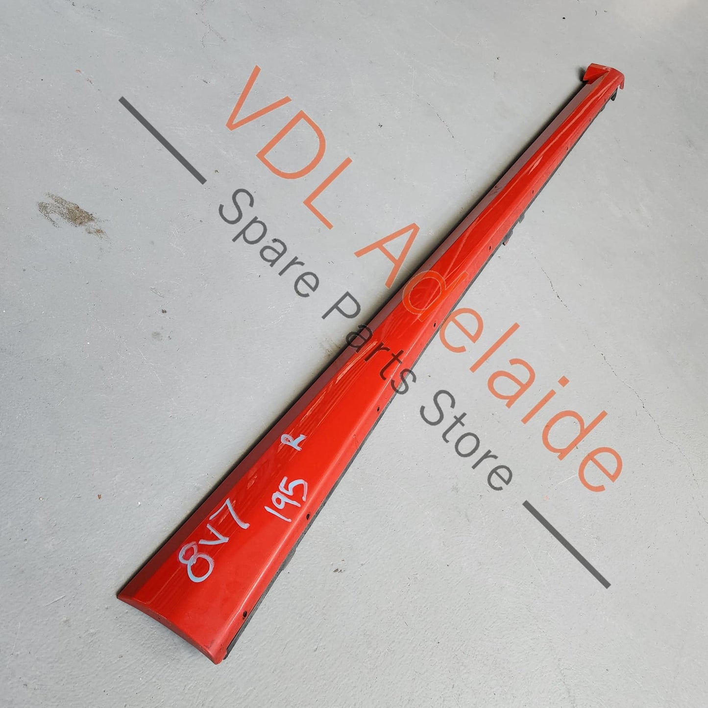 8V4853860AGRU 8V4854536A Audi RS3 8V Side Skirt Sideskirt Sill Molding Right 8V4853860A GRU Y6Y6 Y6 / Y3T Catalunya Red Metallic