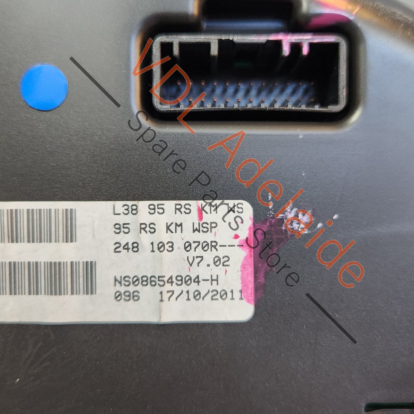 248103070R Renault Megane RS250 RS265 D95 RS Dash Instrument Cluster KM/H 248103070R