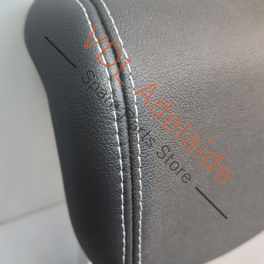 864600030R   Renault Megane 3 Rear Seat Middle Headrest 864600030R Leather white stitch