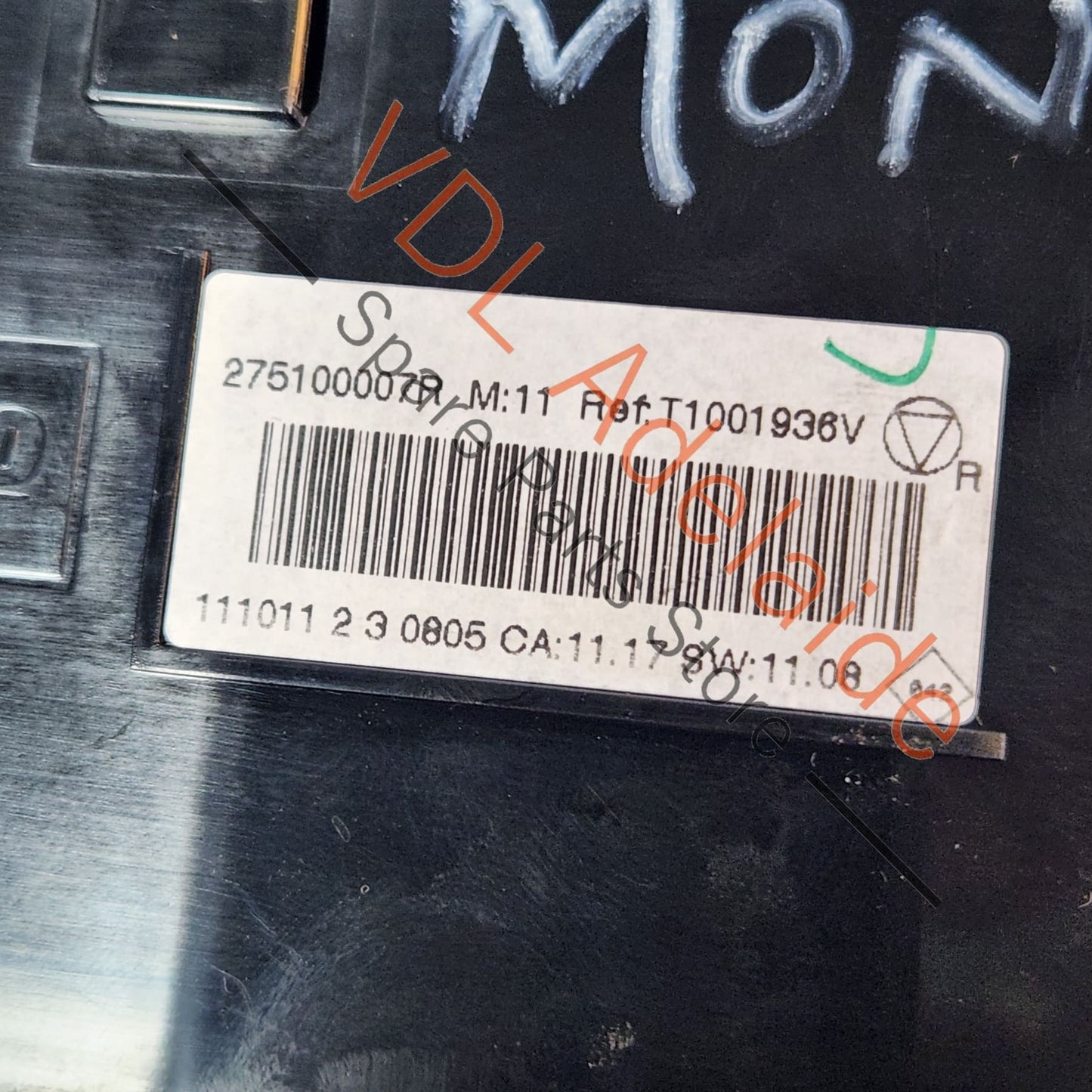 275100007R Renault Air Conditioning Switch Control Panel 275100007R