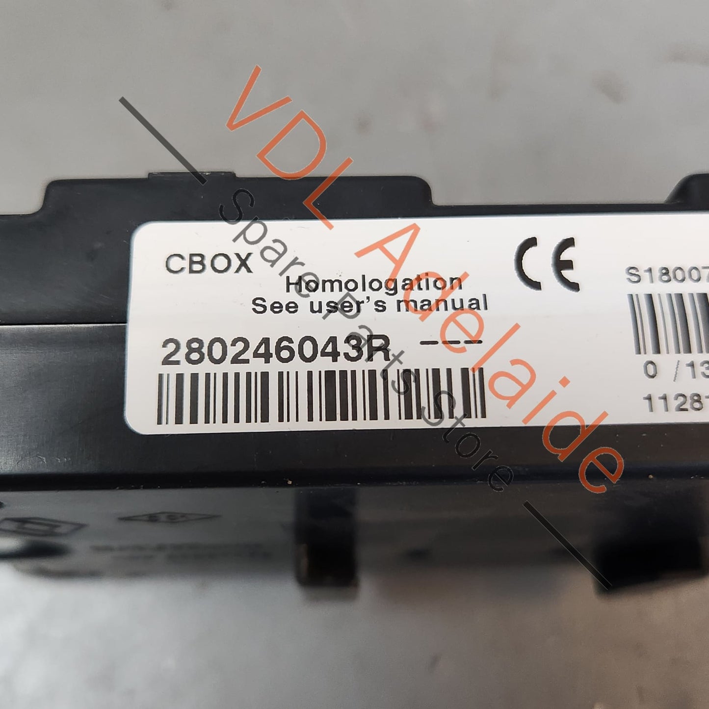 280246043R Renault Numerical Accessory Socket Satnav Control Module 280246043R CBOX